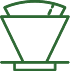 Coffee grounds and filters icon