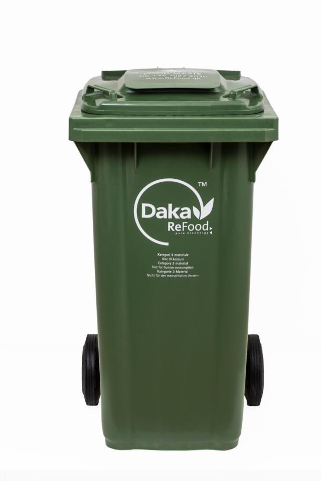 daka refood affaldsbeholder 240 liter 