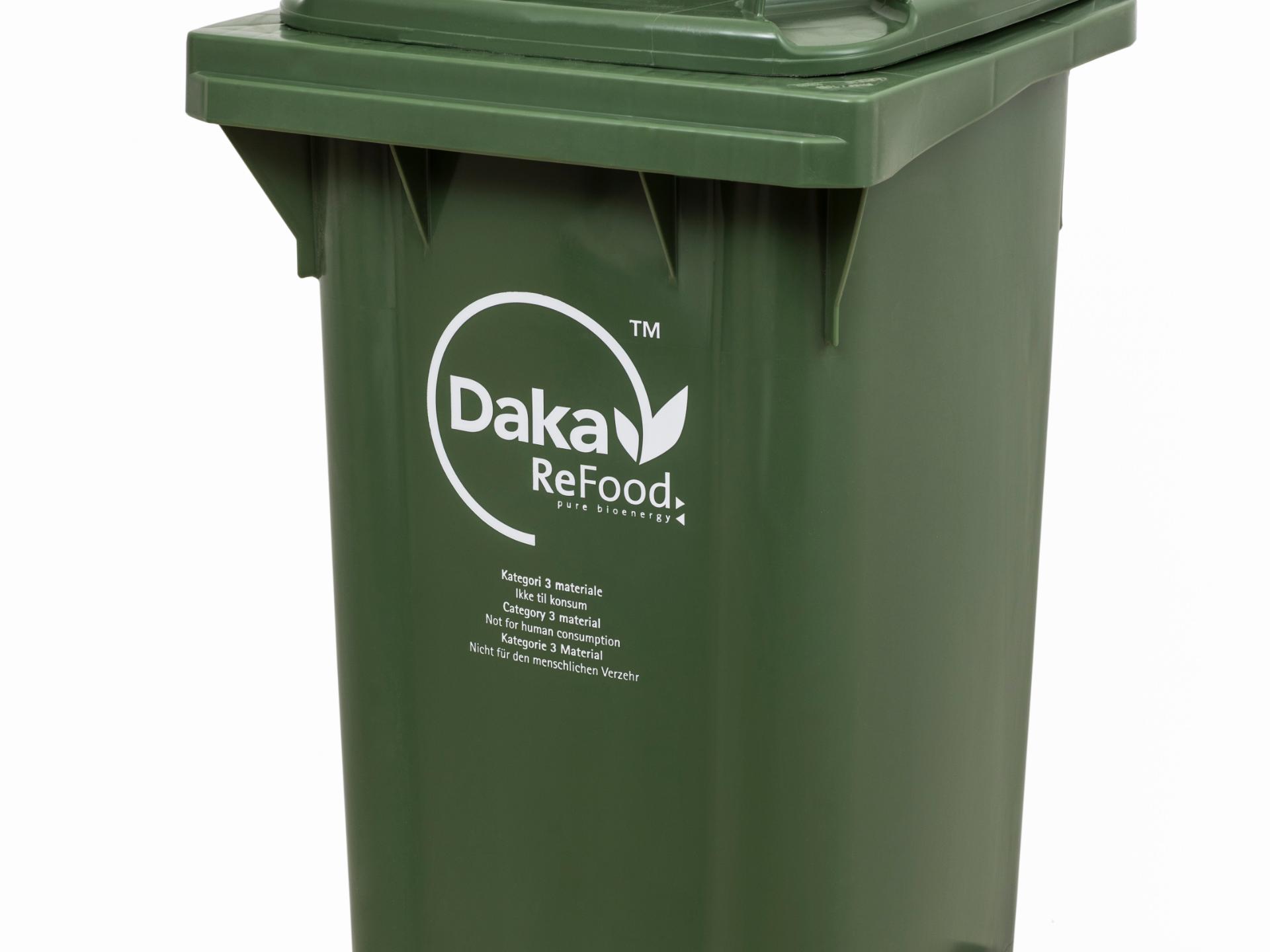 ReFood-beholdere til madaffald hos kantiner, storkøkken og catering